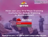 How can you find the best training institute for RHCA training i