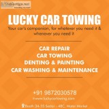 Lucky Car towing services in chandigarh-Affordabl e services.