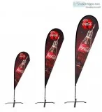 Exhibit displays in Ontario  Promotional Flags