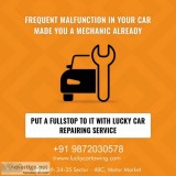 Lucky car towing services in chandigarhbest service station