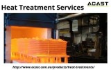 Best Heat Treatment Services at Competitive Price