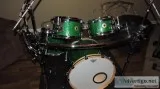 Custom built 4pc maple drum set