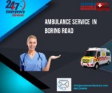 Reliable Ambulance service in Boring Road by Jansewa