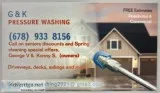 Pressure washing services