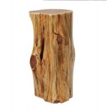 BEST QUALITY rustic tree stump small wooden table Online  Chisel