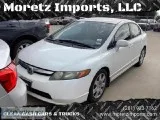 2008 Honda Civic LX Sedan in White  90 Day Warranty