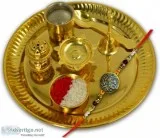 Send rakhi thali online india