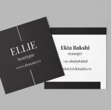 Unique Boutique Visiting Card online