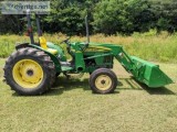 2005 John Deere 5105 Diesel Tractor with Front End Loader