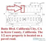 12 ACRE LOT ON DESERT BUTTE BLVD. LOCATED IN CALIFORNIA CITY 928