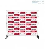 Trade Show Display booths  Step and Repeat Backdrop