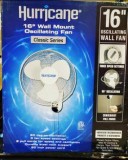 Hurricane wall mount fan 16"