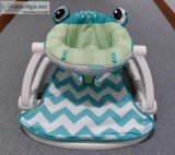 FISHER PRICE SIT-ME-UP FROG SEAT CHAIR