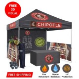 Heavy Duty 10 x 20 Custom Canopy Tent For Trade shows