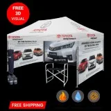 Custom Pop Up Tents with Business Logo  Starline Tents