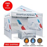 Waterproof popup canopy 10x20 Tent with Sides  Starline Tents