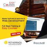 Full stack web development course