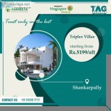 4bhk villas near shankarpally praneetha singapur town tag projec