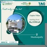 4bhk villas near shankarpally praneetha singapur town tag projec