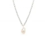 SILVER BAROQUE PEARL NUGGET