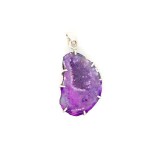 PURPLE AGATE PENDANT