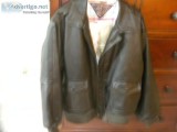 Vilanto Authentic Leather Bomber Jacket