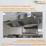 Commercial Kitchen Canopy and extraction deep clean service - NW