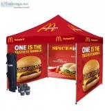 Custom Printed canopy tents  10x15 custom printed tent packages