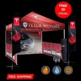 Custom Pop Up Tents with Business Logo  Starline Tents