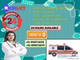 Advanced Medical Support Ambulance Service in Dhanbad by Medilif