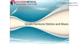 NEET S.H.M and Waves notes
