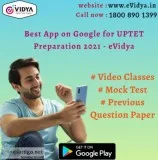 Best app on google for uptet preparation 2021 ? evidya