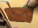 German leather backpack