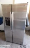 Stainless Steel Side By Side Refrigerator Freezer