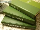 ARTHUR HAILEY 3 Volume hardcover set Wheels (1971) Airport (1968