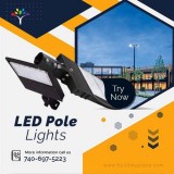 Buy LED Pole Lights to Keep parking lots safe