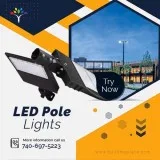 Buy LED Pole Lights to Keep parking lots safe