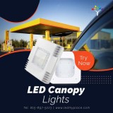 Get LED Canopy Lights to save 85% of the energy costs