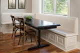 GEC&rsquos Vintage White Cabinets for Classy Kitchen Corners