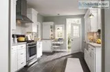 Pure Polar White Kitchen Cabinets