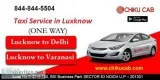 You can book a taxi service in Lucknow by calling the Chiku Cab.