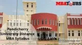 Pondicherry University Distance MBA Syllabus