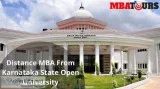 Distance MBA From Karnataka State Open University