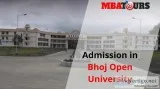 Admission in Bhoj Open University