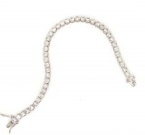 SILVER TENNIS BRACELET