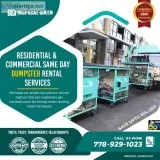 Residential and Commercial Same Day Dumpster Rental Services