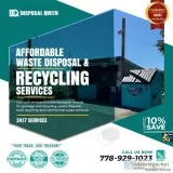 Affordable Eco Friendly Waste Disposal and Recycling Vancouver