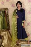 Buy Blue Green Kurta Palazzo Set with Dupatta