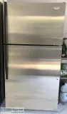 Whirlpool refrigerator with ice machine Stainless steel 23 cu ft