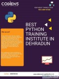 Best Python training institute in Dehradun
